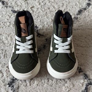 Vans Kids Olive High-Top Sneakers